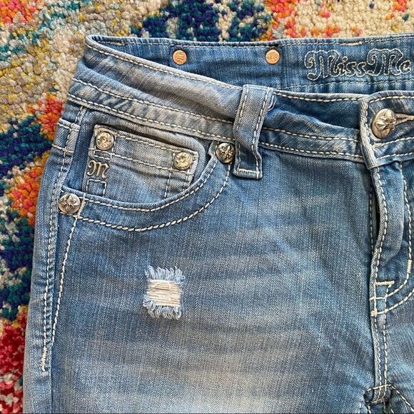 Miss Me Signature Distressed Skinny Jeans - Picture 4 of 14